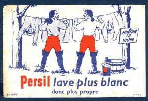 Persil lave plus blanc que blanc
