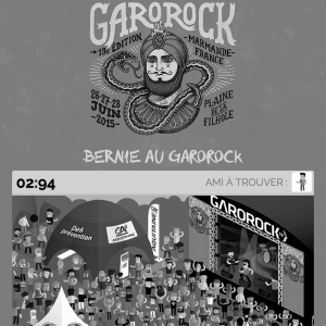 Application Facebook pour Garorock