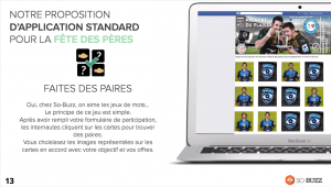 Application Facebook fête des pères