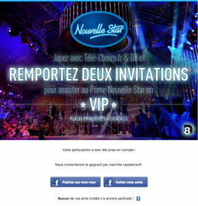 Application Tirage au sort So-Buzz