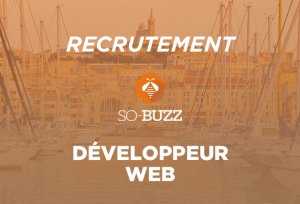 Recrutement d'un développeur pour So-Buzz Marseille