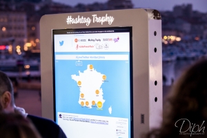 Les chiffres montent sur le Tweetwall