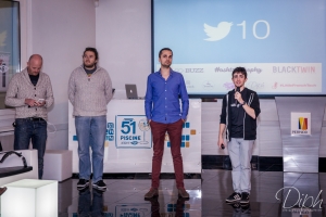 Stéphane Boyer et Antoine Guyon présentent la soirée 10 ans de Twitter