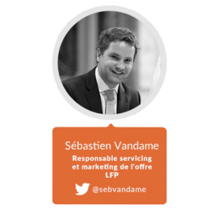 Sebastien Vandame responsable servicing et marketing de la LFP