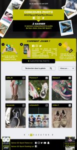 Concours photos GoSport sur Instagram