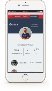 Jeu marketing facebook de pronostic