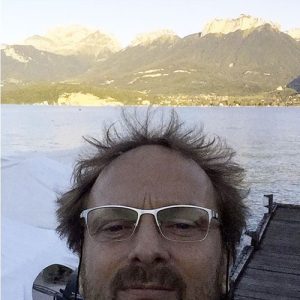 Alexandre au lac d'Annecy