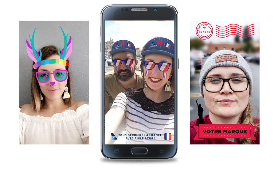 Créer des filtres et des lenses Snapchat pour votre marque