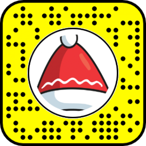 Snapcode filtre snapchat de Noël