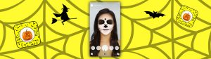 Des filtres Snapchat pour Halloween