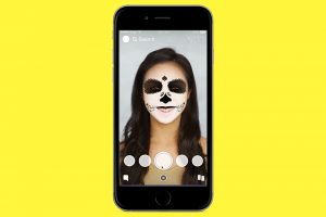 Vidéo de demo filtre Snapchat halloween
